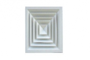 YDA-W感温方型变风向散流器